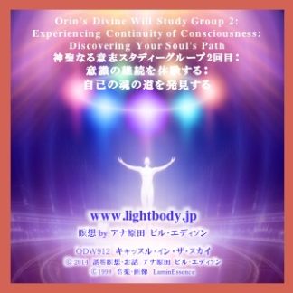 神聖なる意志スタディーグループ2回目　意識の継続を体験する：自己の魂の道を発見する（自宅学習教材）