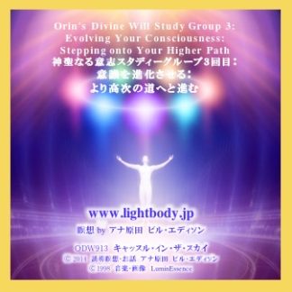 神聖なる意志スタディーグループ3回目　意識を進化させる：より高次の道へと進む（自宅学習教材）
