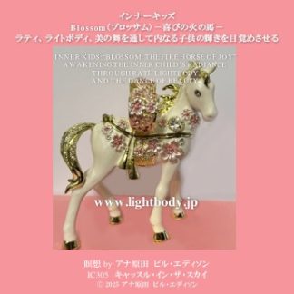 インナーキッズ：Blossom（ブロッサム）ー喜びの火の馬ー ラティ、ライトボディ、美の舞を通して内なる子供の輝きを目覚めさせる
