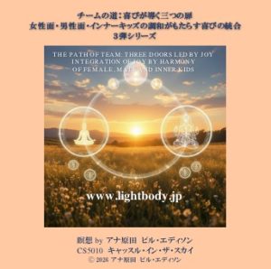 チームの道：喜びが導く三つの扉 女性面・男性面・インナーキッズの調和がもたらす喜びの統合３弾シリーズ第1弾