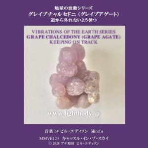 【音楽】地球の波動シリーズ：グレイプチャルセドニ：道から外れないよう保つ